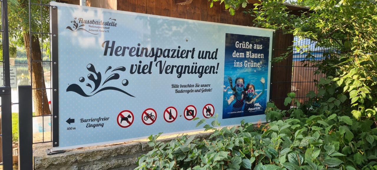 Die Ferienwohnung "Am Kietz" Schwedt Dış mekan fotoğraf